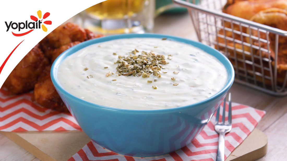 Dip ranch con yoghurt