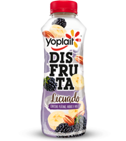 YOGHURT DISFRUTA LIC PLÁTANO MORAS