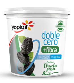 YOGHURT DOBLE CERO FIBRA BATIDO CIRUELA