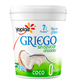 YOGHURT GRIEGO BATIDO SIN AZÚCAR COCO