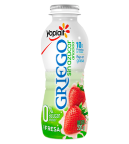 YOGHURT GRIEGO BEBIBLE SIN AZÚCAR FRESA