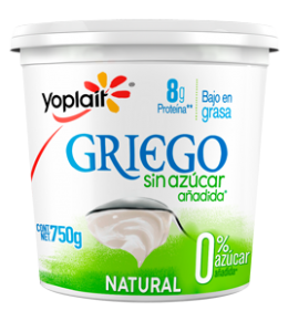 YOGHURT GRIEGO BATIDO NATURAL SIN AZÚCAR